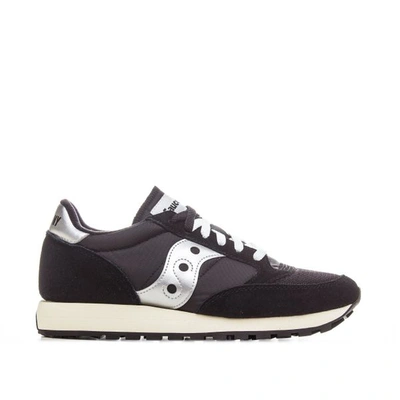 Saucony Panelled Sneakers In Black