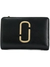 Marc Jacobs Snapshot Compact Wallet In Black