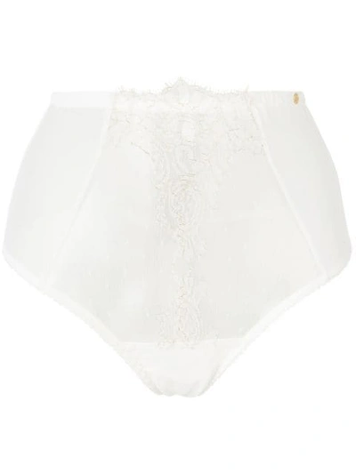 Something Wicked High Waisted Briefs In White