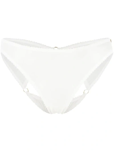 Something Wicked Open Back Briefs In White