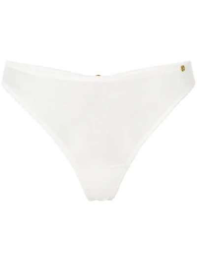 Something Wicked Open Back Detail Briefs In White