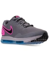 Nike Men's Zoom All Out Low 2 Running Shoes, Pink/grey - Size 10.5 In Gunsmoke/black-pink Blast
