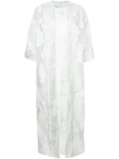 Bambah Isabella Kaftan Dress In White