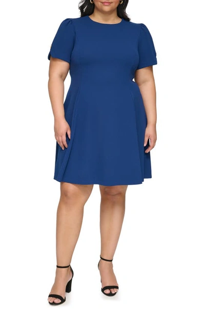 dkny royal blue dress Alvana Floral Appliqué Maxi Dress Blue | Wedding Guest Dress main image 0