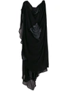 Giacobino Asymmetric Dress - Black