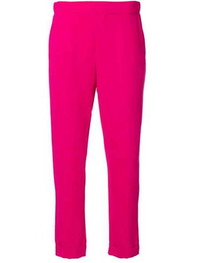 P.a.r.o.s.h . Cady Trousers - Pink In Pink
