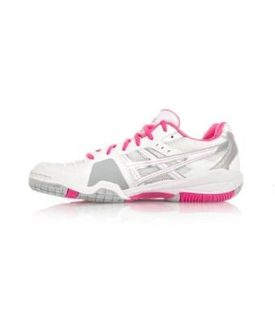 Asics Womens Gel-blade 4 Low Top Lace Up Running Sneaker In White | ModeSens