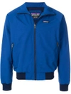 Patagonia Logo Bomber Jacket - Blue