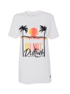 Chiara Ferragni Printed T-shirt In Offwhite
