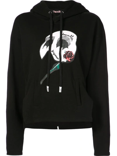 Haculla Forgiveness Cropped Hoodie In Black