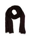 Brunello Cucinelli Scarves In Dark Brown