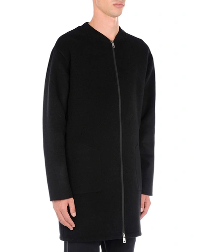 Jil Sander Coat In Black