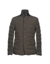 Moorer Down Jacket In Grey