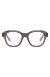 Celine Bold 3 Dots 50mm Butterfly Optical Glasses In Black