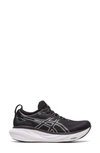 Asics Gel-nimbus® 25 Running Shoe In Black/ Pure Silver