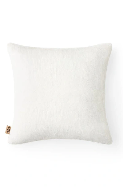 Ugg Lanai Faux Fur Pillow In Snow