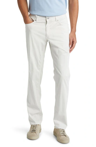 Brax Cooper Microprint Ultralight Five-pocket Pants In Coconut