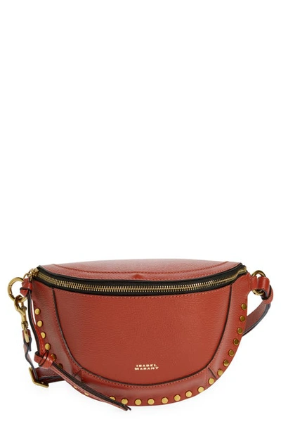 Isabel Marant Skano Hobo Bag In Terracotta