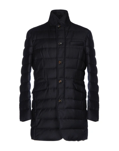 Moorer Down Jacket In Dark Blue