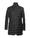 Moorer Down Jacket In Steel Grey