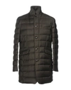 Moorer Down Jacket In Lead