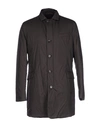 Moorer Down Jacket In Dark Brown