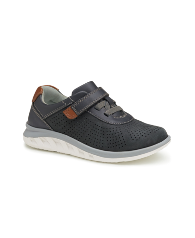Johnston & Murphy Big Boys Activate U-throat Leather Sneakers In Gray Oiled Nubuck