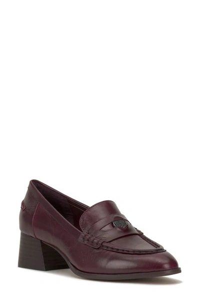 Vince Camuto Women's Carissla Tailored Loafer Flats In Merlot