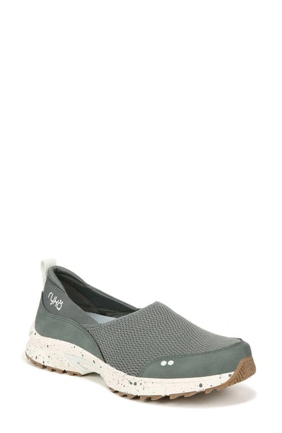 Ryka Women's Skywalk Chill Slip-on Trail Shoes In Green