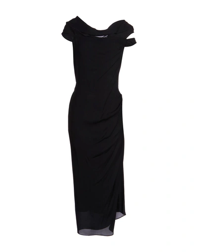 Cushnie Et Ochs 3/4 Length Dresses In Black