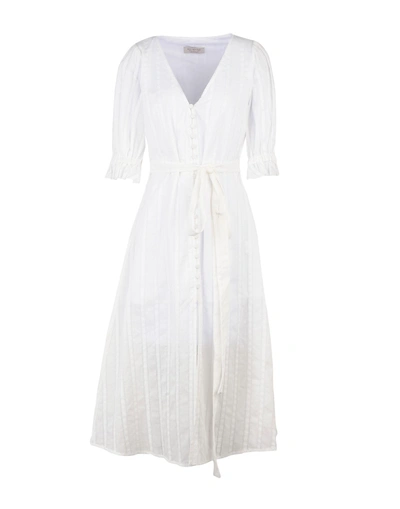 Bec & Bridge 3/4 Length Dresses In White