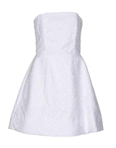 Alice And Olivia Short Dresses In White