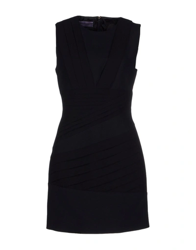 Emanuel Ungaro Short Dress In Black