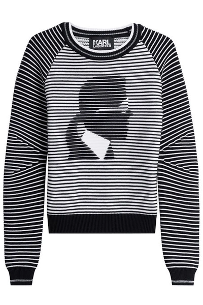 Karl Lagerfeld Sweater In Black
