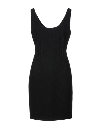 Moschino Short Dress In Black