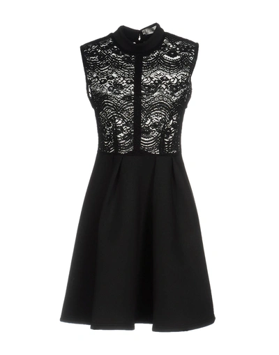 Oh My Love Short Dress In Black