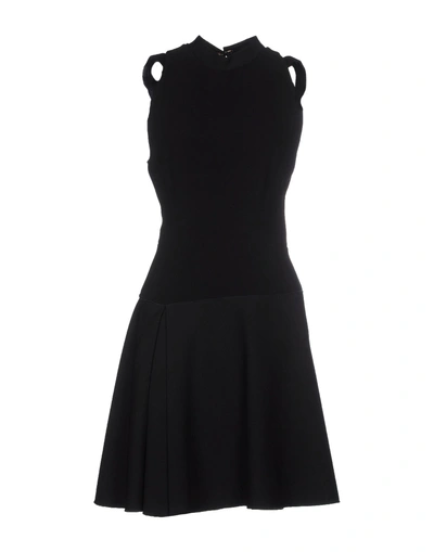 Victoria Beckham Kurzes Kleid In Black