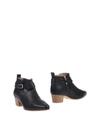 Alberto Fermani Ankle Boots In Black