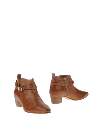 Alberto Fermani Ankle Boot In Brown