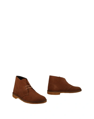 Clarks Boots In Brown