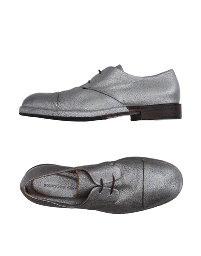 Roberto Del Carlo Laced Shoes In Grey