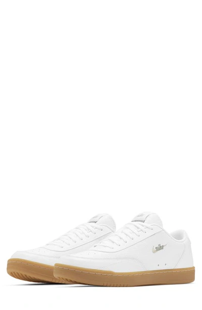 Nike Court Vintage Premium Sneaker In White