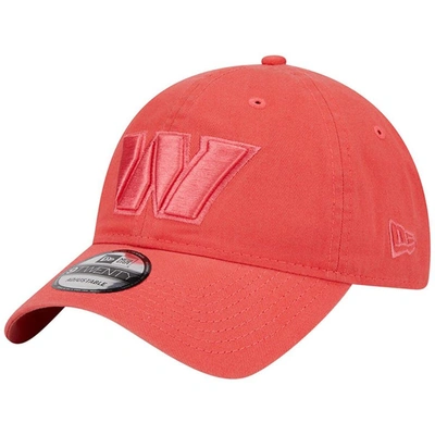 New Era Red Washington Commanders Core Classic 2.0 Brights 9twenty Adjustable Hat