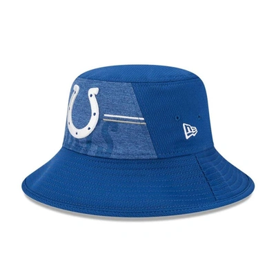 New Era Royal Indianapolis Colts 2023 Nfl Training Camp Stretch Bucket Hat