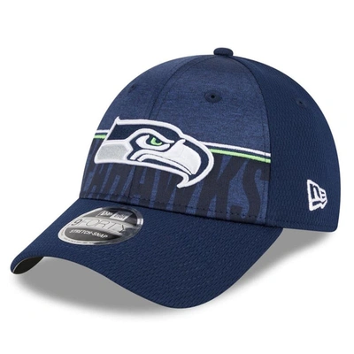 New Era Navy Seattle Seahawks 2023 Nfl Training Camp 9forty Adjustable Hat