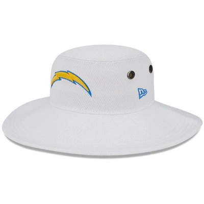 New Era White Los Angeles Chargers 2023 Nfl Training Camp Panama Bucket Hat