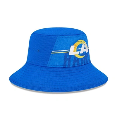 New Era Royal Los Angeles Rams 2023 Nfl Training Camp Stretch Bucket Hat