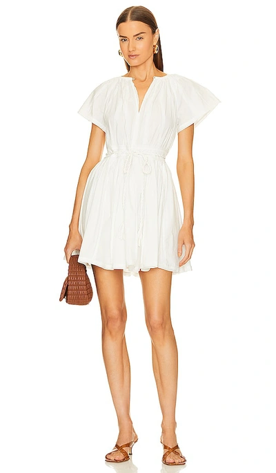 Ulla Johnson Jessa Cotton Poplin Minidress In Pristine