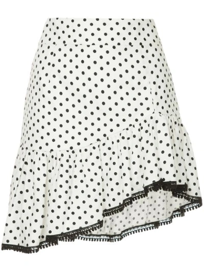 Suboo Over & Over Frill Mini Skirt In White