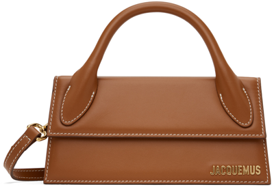 Jacquemus Le Chiquito Long Handbag In 811 Light Brown 2